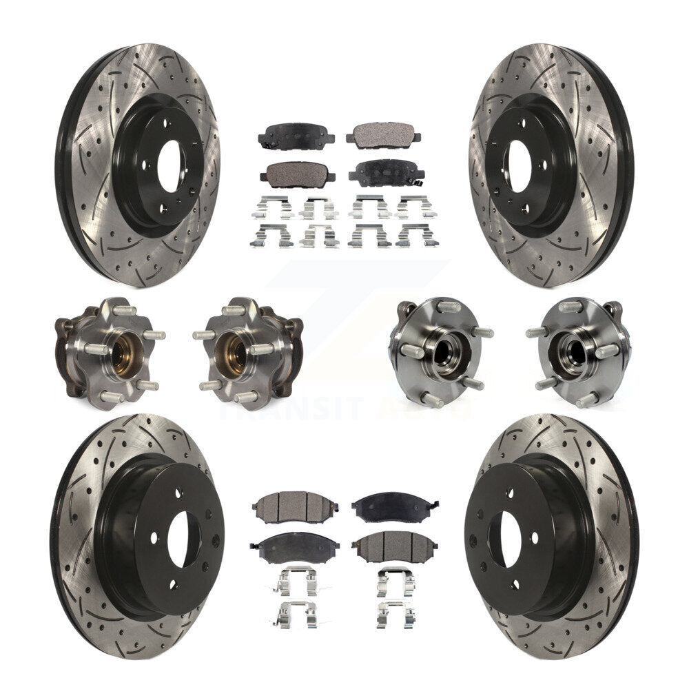 Transit Auto KBB-127743 Wheel Bearing and Hub Assembly for 2006-2007 INFINITI M35 - Front and Rear product image