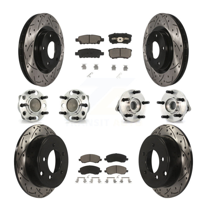Transit Auto KBB-127747 Wheel Bearing and Hub Assembly for 2007-2010 Dodge Avenger, Dodge Caliber, Chrysler Sebring - Front and Rear product image