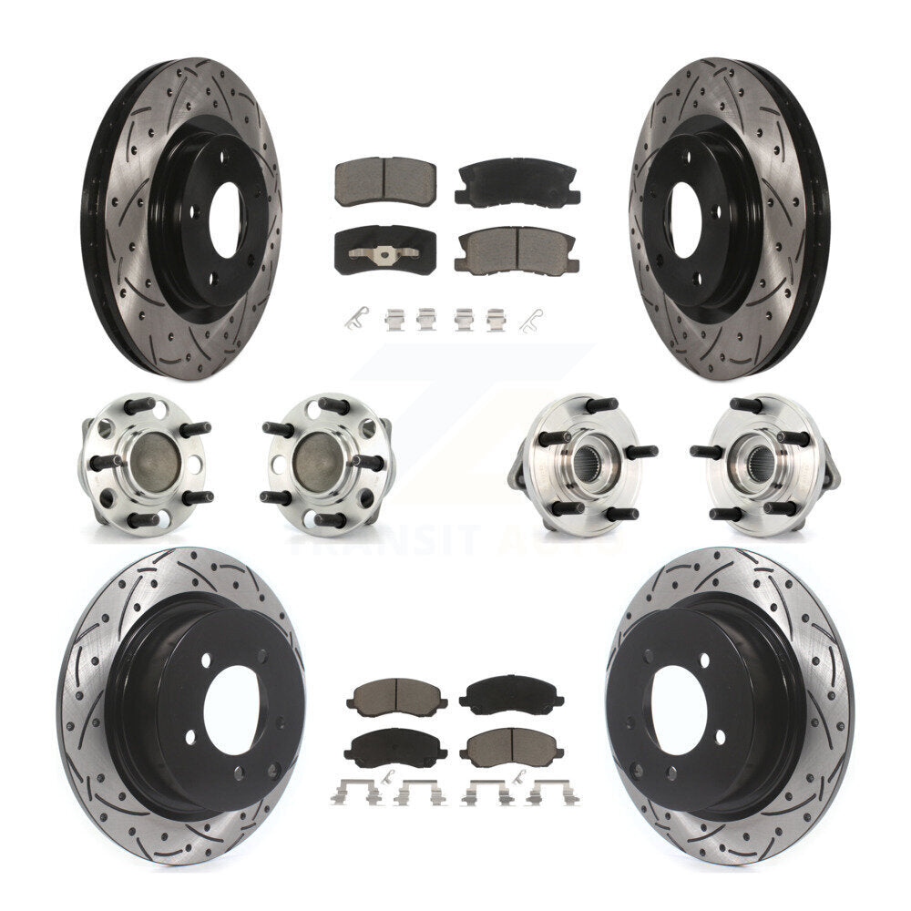 Transit Auto KBB-127748 Wheel Bearing and Hub Assembly for 2007-2010 Dodge Avenger, Chrysler Sebring - Front and Rear product image