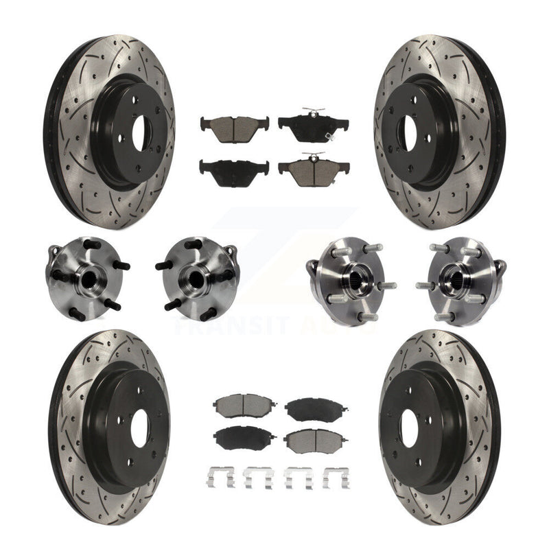 Transit Auto KBB-127751 Wheel Bearing and Hub Assembly for 2016-2021 Subaru WRX - Front and Rear product image