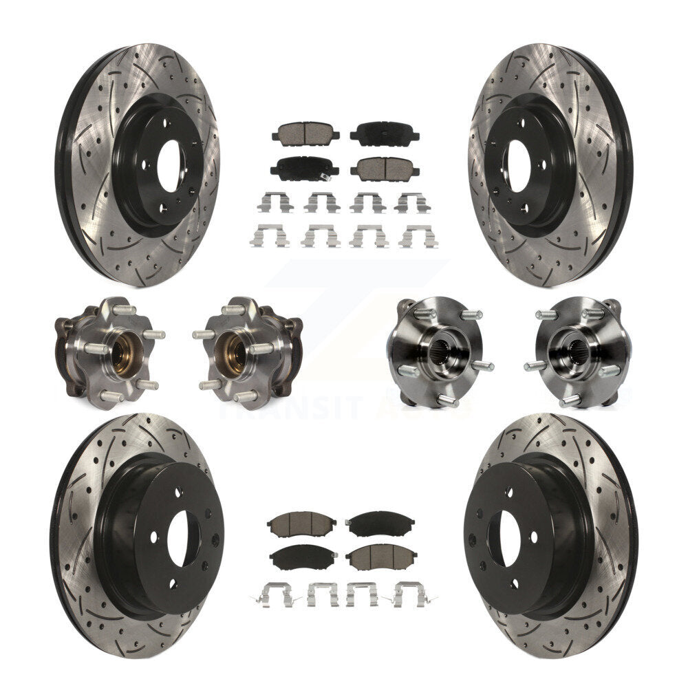 Transit Auto KBB-127753 Wheel Bearing and Hub Assembly for 2006-2007 INFINITI M35 - Front and Rear product image