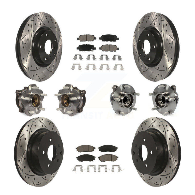 Transit Auto KBB-127754 Wheel Bearing and Hub Assembly for 2006-2007 INFINITI M35 - Front and Rear product image