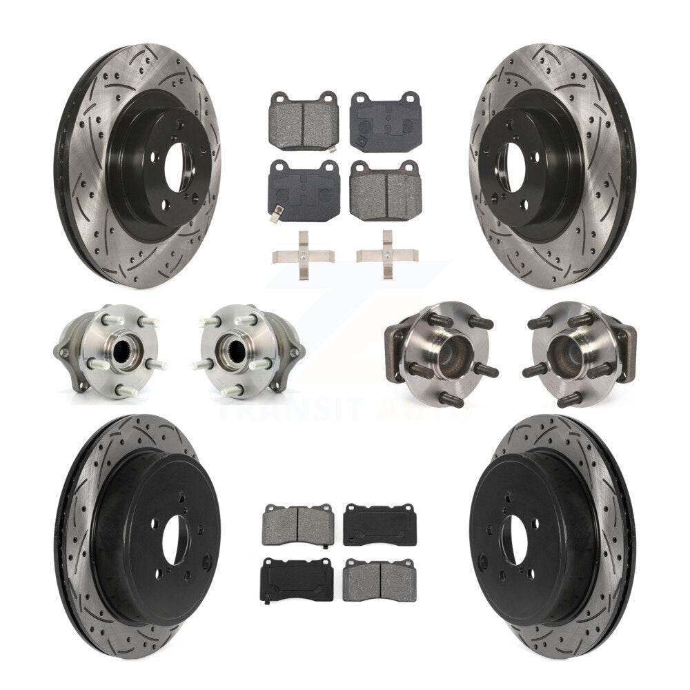 Transit Auto KBB-127758 Wheel Bearing and Hub Assembly for 2019 Toyota 86 - Front and Rear product image