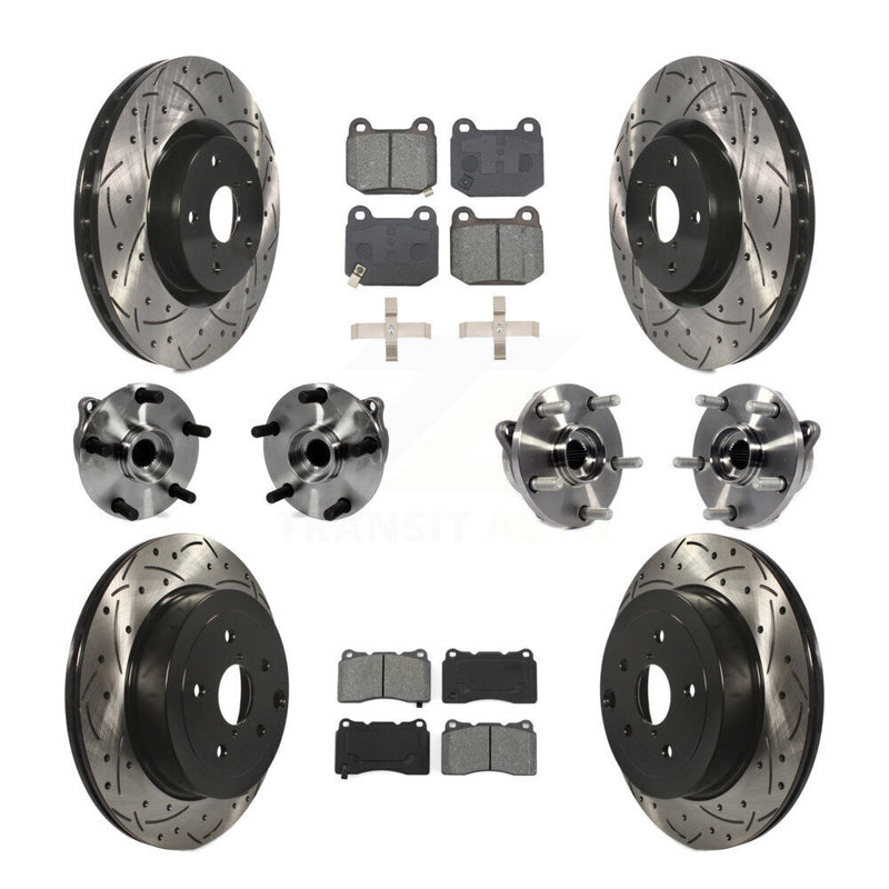 Transit Auto KBB-127759 Wheel Bearing and Hub Assembly for 2008-2017 Subaru WRX STI, Subaru Impreza - Front and Rear product image