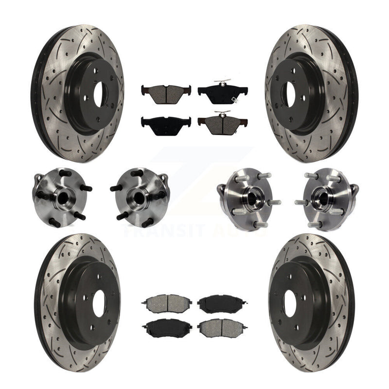 Transit Auto KBB-127761 Wheel Bearing and Hub Assembly for 2016-2021 Subaru WRX - Front and Rear product image
