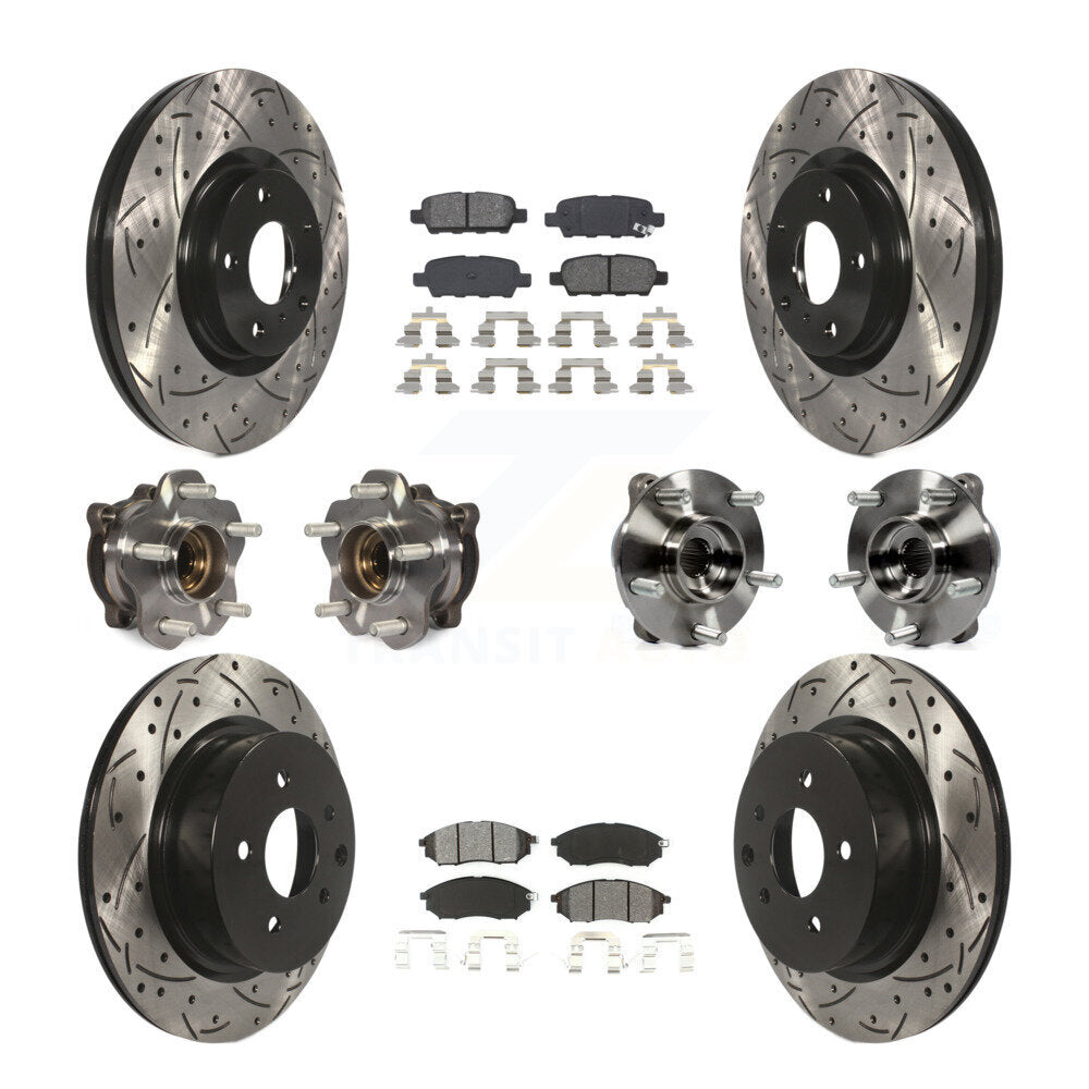 Transit Auto KBB-127762 Wheel Bearing and Hub Assembly for 2006-2007 INFINITI M35 - Front and Rear product image
