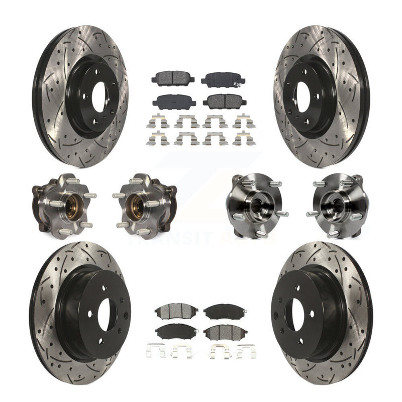 Transit Auto KBB-127762 Wheel Bearing and Hub Assembly for 2006-2007 INFINITI M35 - Front and Rear product image