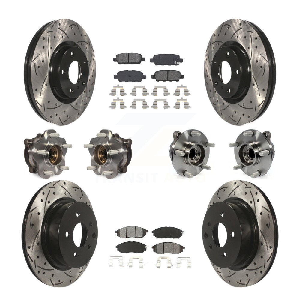 Transit Auto KBB-127763 Wheel Bearing and Hub Assembly for 2006-2007 INFINITI M35 - Front and Rear product image