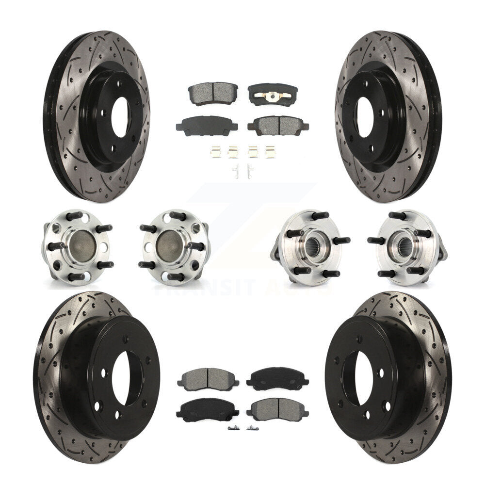 Transit Auto KBB-127764 Wheel Bearing and Hub Assembly for 2007-2010 Dodge Avenger, Dodge Caliber, Chrysler Sebring - Front and Rear product image