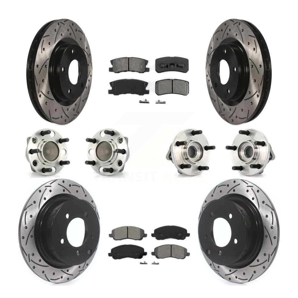 Transit Auto KBB-127765 Wheel Bearing and Hub Assembly for 2007-2010 Dodge Avenger, Chrysler Sebring - Front and Rear product image