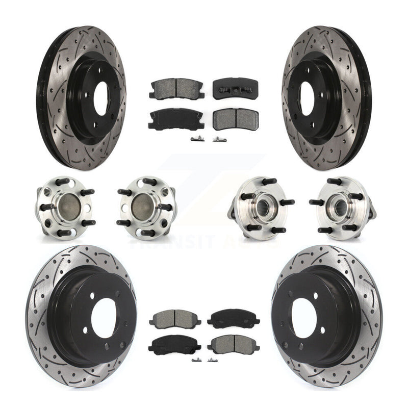 Transit Auto KBB-127765 Wheel Bearing and Hub Assembly for 2007-2010 Dodge Avenger, Chrysler Sebring - Front and Rear product image