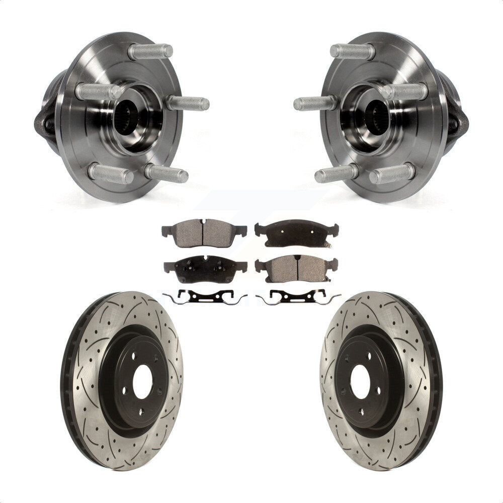 Transit Auto KBB-127769 Wheel Bearing and Hub Assembly for 2017 Dodge Durango - Front product image