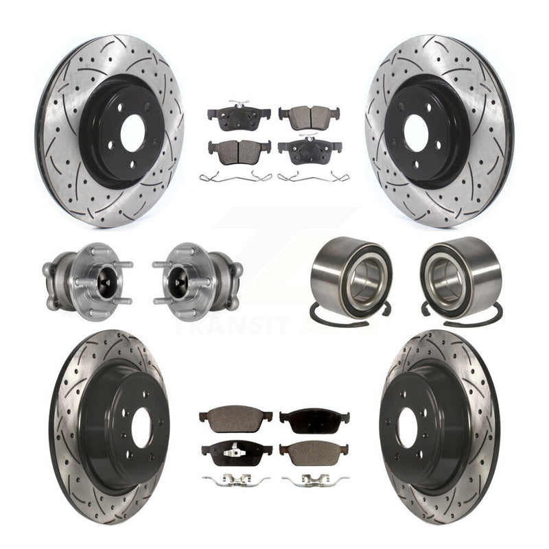 Transit Auto KBB-127875 Wheel Bearing for 2015-2019 Lincoln MKC - Front and Rear product image