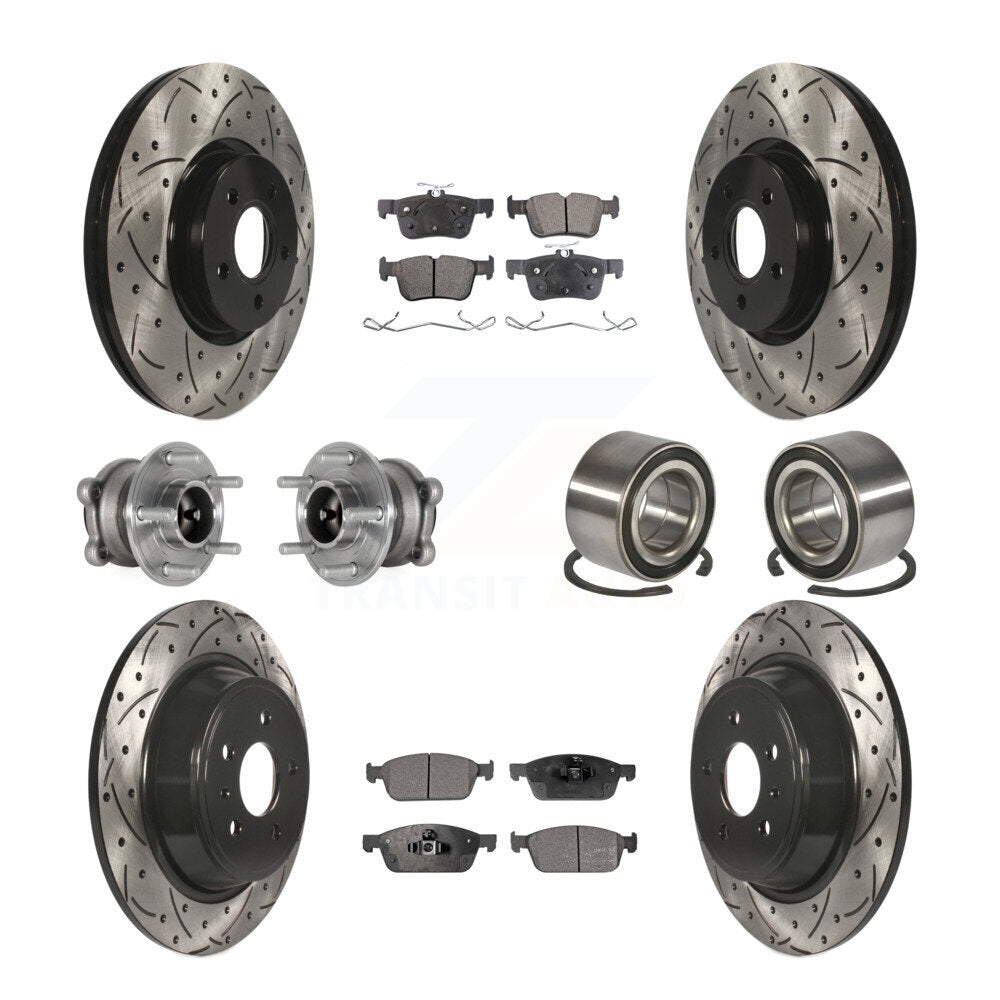 Transit Auto KBB-127876 Wheel Bearing for 2017-2019 Lincoln MKC, Ford Escape - Front and Rear product image