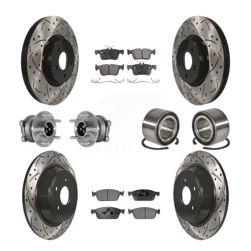 Transit Auto KBB-127876 Wheel Bearing for 2017-2019 Lincoln MKC, Ford Escape - Front and Rear product image