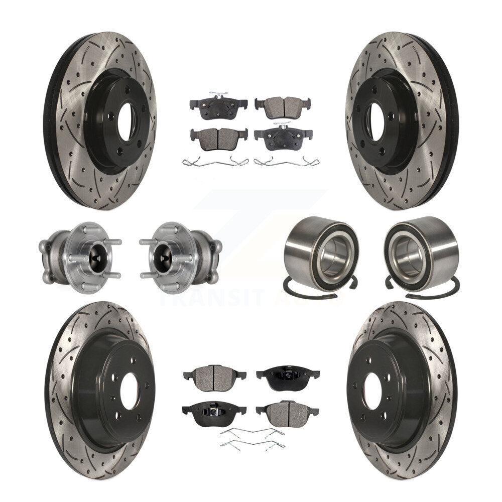 Transit Auto KBB-127877 Wheel Bearing for 2017-2019 Ford Escape - Front and Rear product image