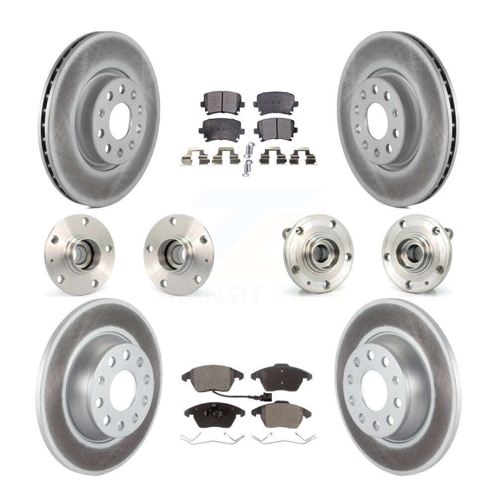 Transit Auto KBB-127955 Wheel Bearing and Hub Assembly for 2006-2008 Audi A3, Volkswagen GTI - Front and Rear product image
