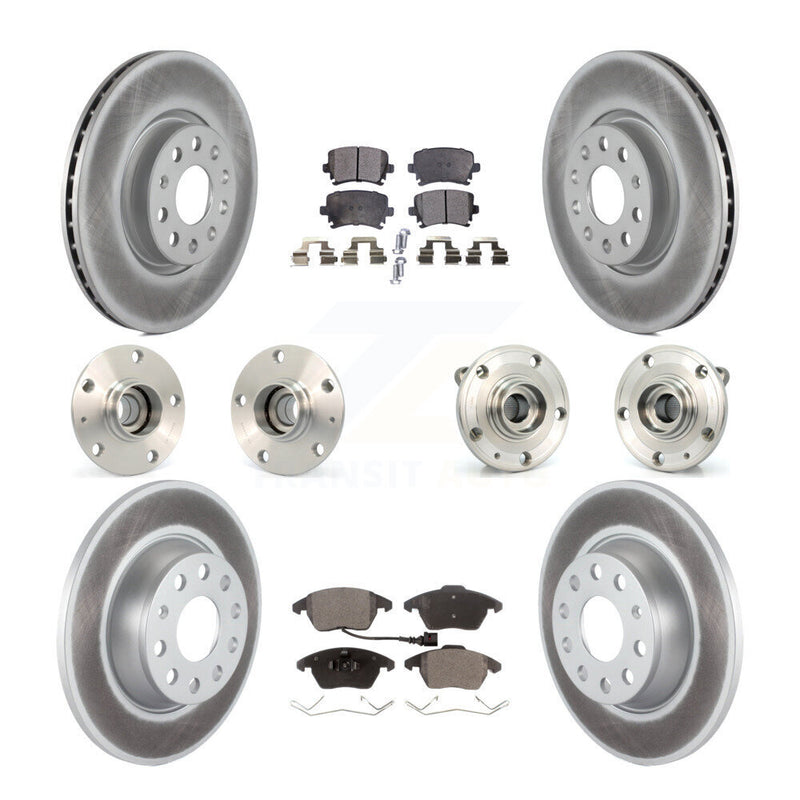 Transit Auto KBB-127955 Wheel Bearing and Hub Assembly for 2006-2008 Audi A3, Volkswagen GTI - Front and Rear product image