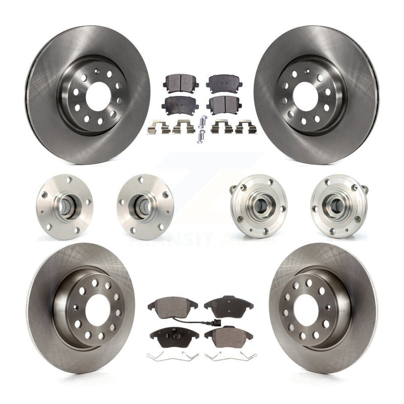 Transit Auto KBB-127957 Wheel Bearing and Hub Assembly for 2006-2008 Audi A3, Volkswagen GTI - Front and Rear product image