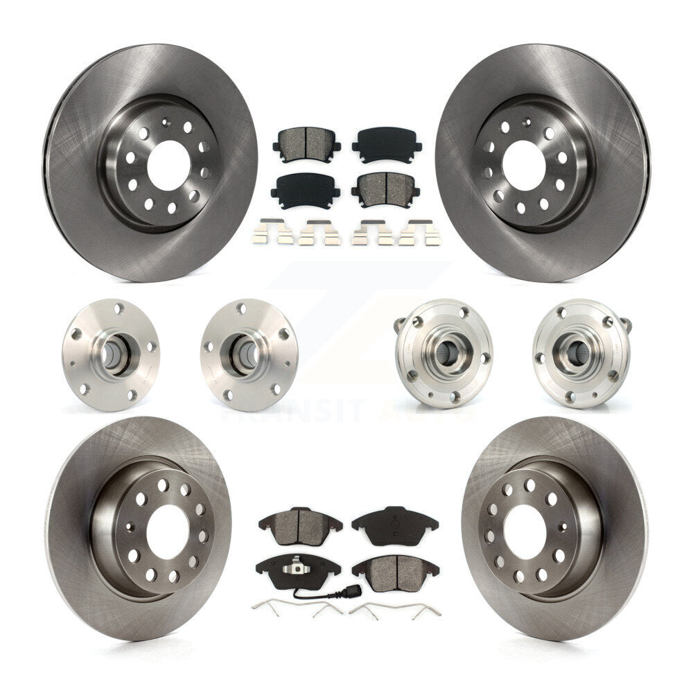 Transit Auto KBB-127962 Wheel Bearing and Hub Assembly for 2006-2008 Audi A3, Volkswagen GTI - Front and Rear product image