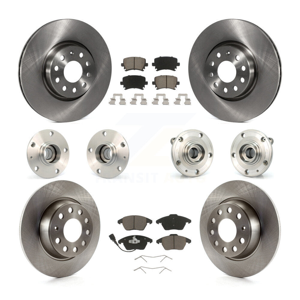 Transit Auto KBB-127964 Wheel Bearing and Hub Assembly for 2006-2008 Audi A3, Volkswagen GTI - Front and Rear product image