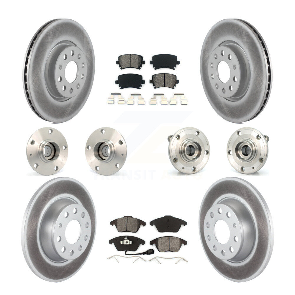 Transit Auto KBB-127965 Wheel Bearing and Hub Assembly for 2006-2008 Audi A3, Volkswagen GTI - Front and Rear product image
