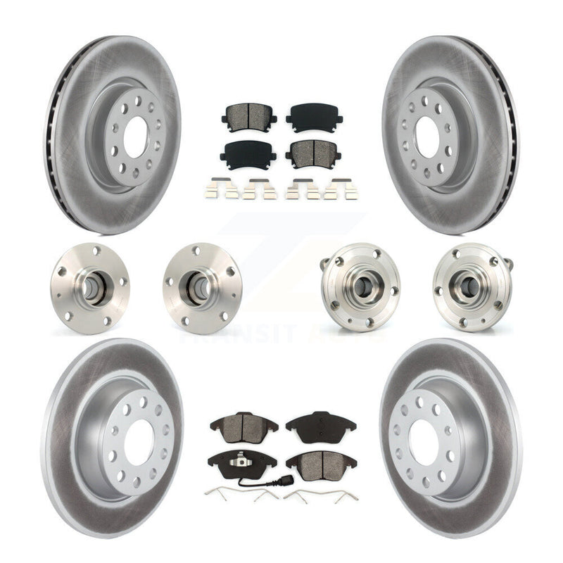 Transit Auto KBB-127965 Wheel Bearing and Hub Assembly for 2006-2008 Audi A3, Volkswagen GTI - Front and Rear product image
