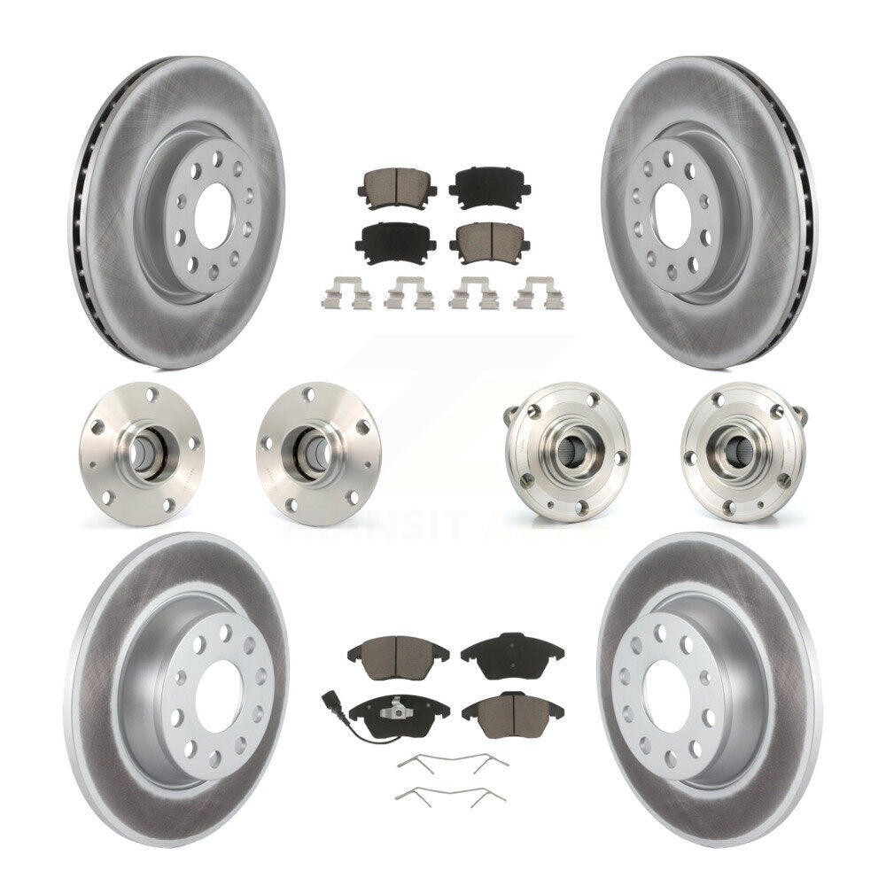 Transit Auto KBB-127966 Wheel Bearing and Hub Assembly for 2006-2008 Audi A3, Volkswagen GTI - Front and Rear product image