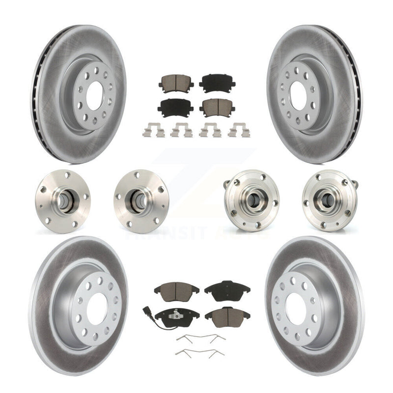 Transit Auto KBB-127966 Wheel Bearing and Hub Assembly for 2006-2008 Audi A3, Volkswagen GTI - Front and Rear product image