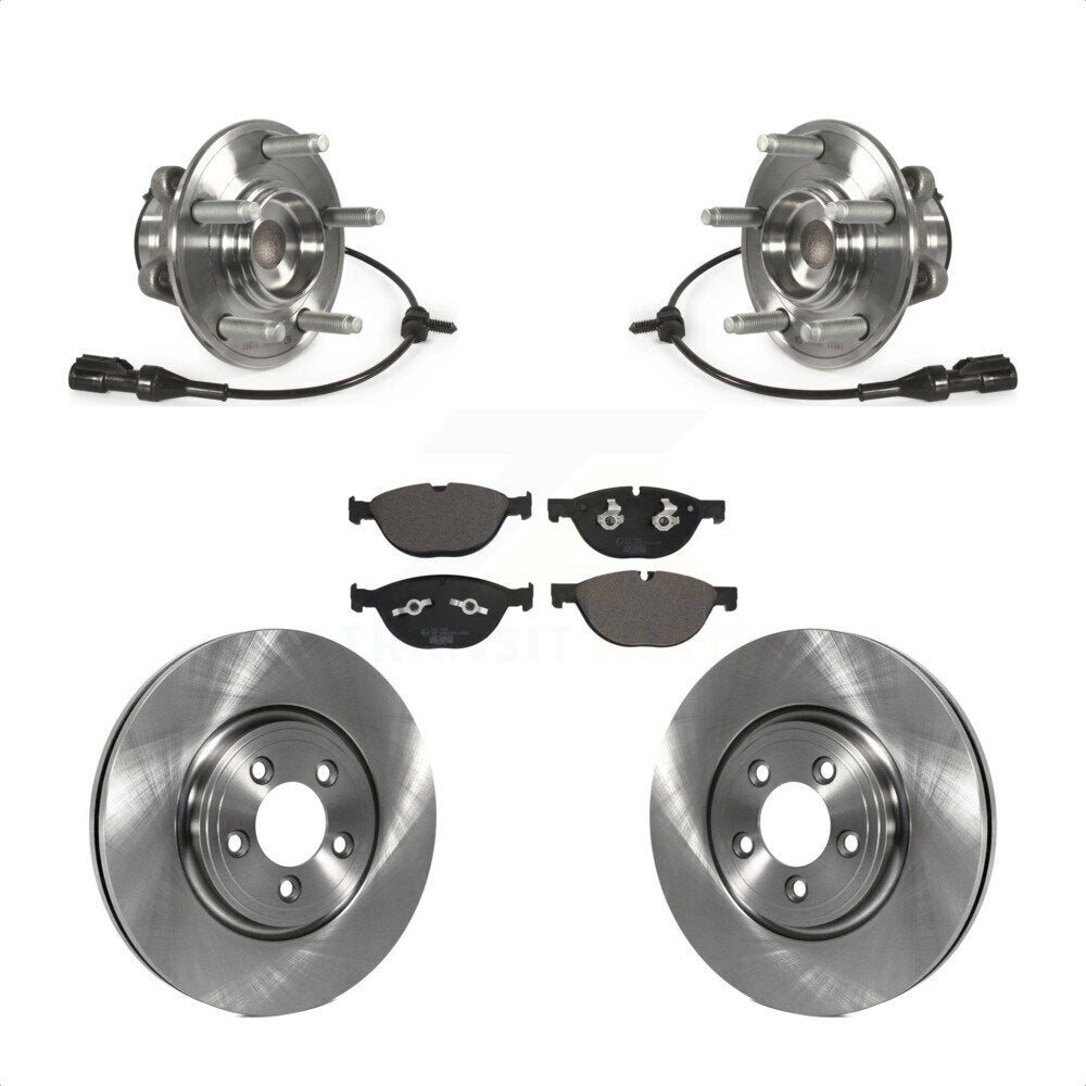 Transit Auto KBB-127974 Wheel Bearing and Hub Assembly for 2010 Jaguar XF - Front product image