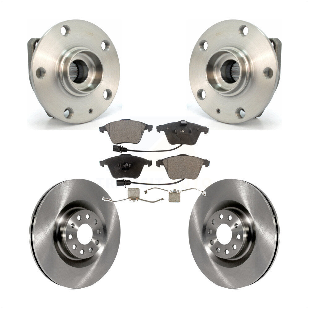 Transit Auto KBB-127979 Wheel Bearing and Hub Assembly for 2008 Volkswagen R32 - Front product image
