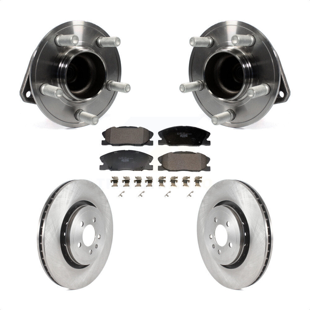 Transit Auto KBB-127980 Wheel Bearing and Hub Assembly for 2015-2023 Dodge Charger - Front product image