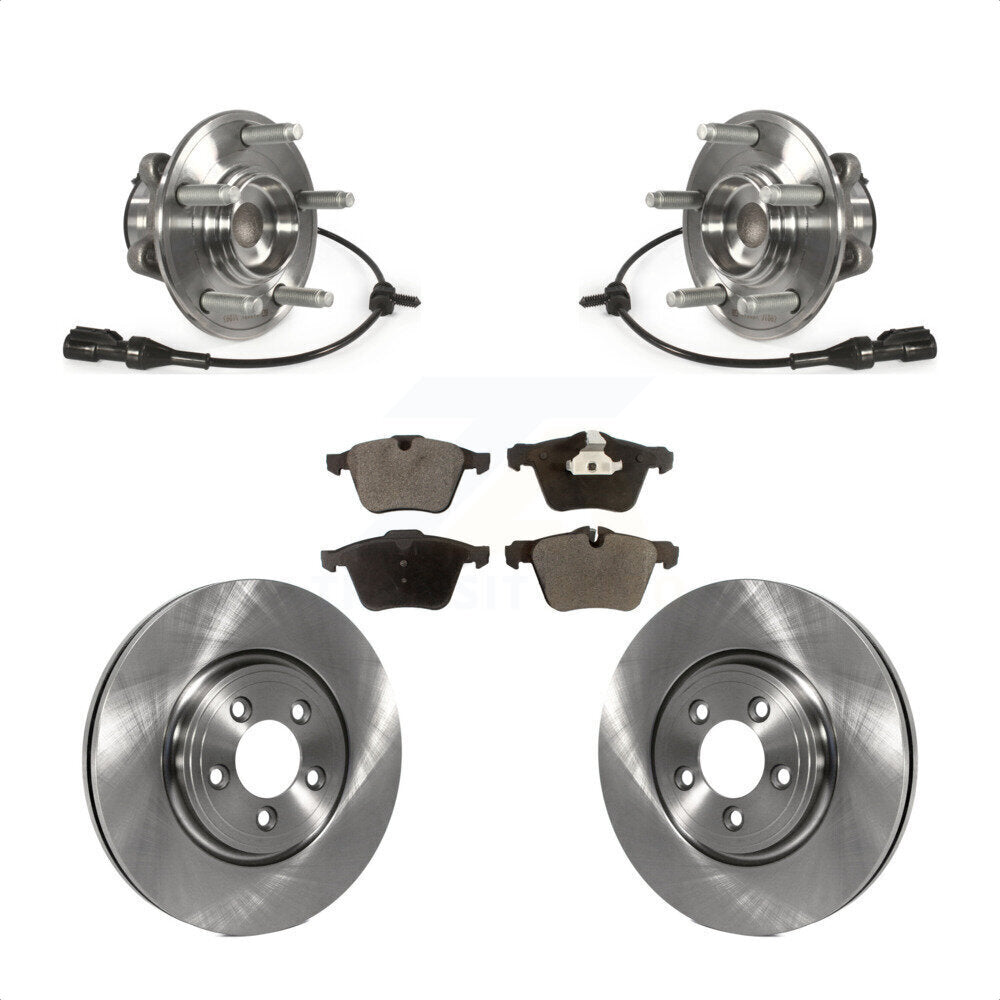 Transit Auto KBB-127993 Wheel Bearing and Hub Assembly for 2010 Jaguar XF - Front product image