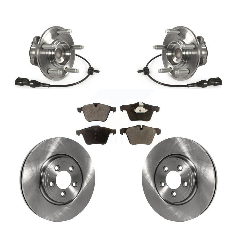 Transit Auto KBB-127993 Wheel Bearing and Hub Assembly for 2010 Jaguar XF - Front product image