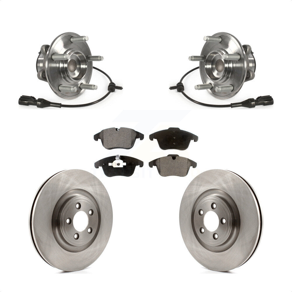 Transit Auto KBB-127994 Wheel Bearing and Hub Assembly for 2010 Jaguar XF - Front product image