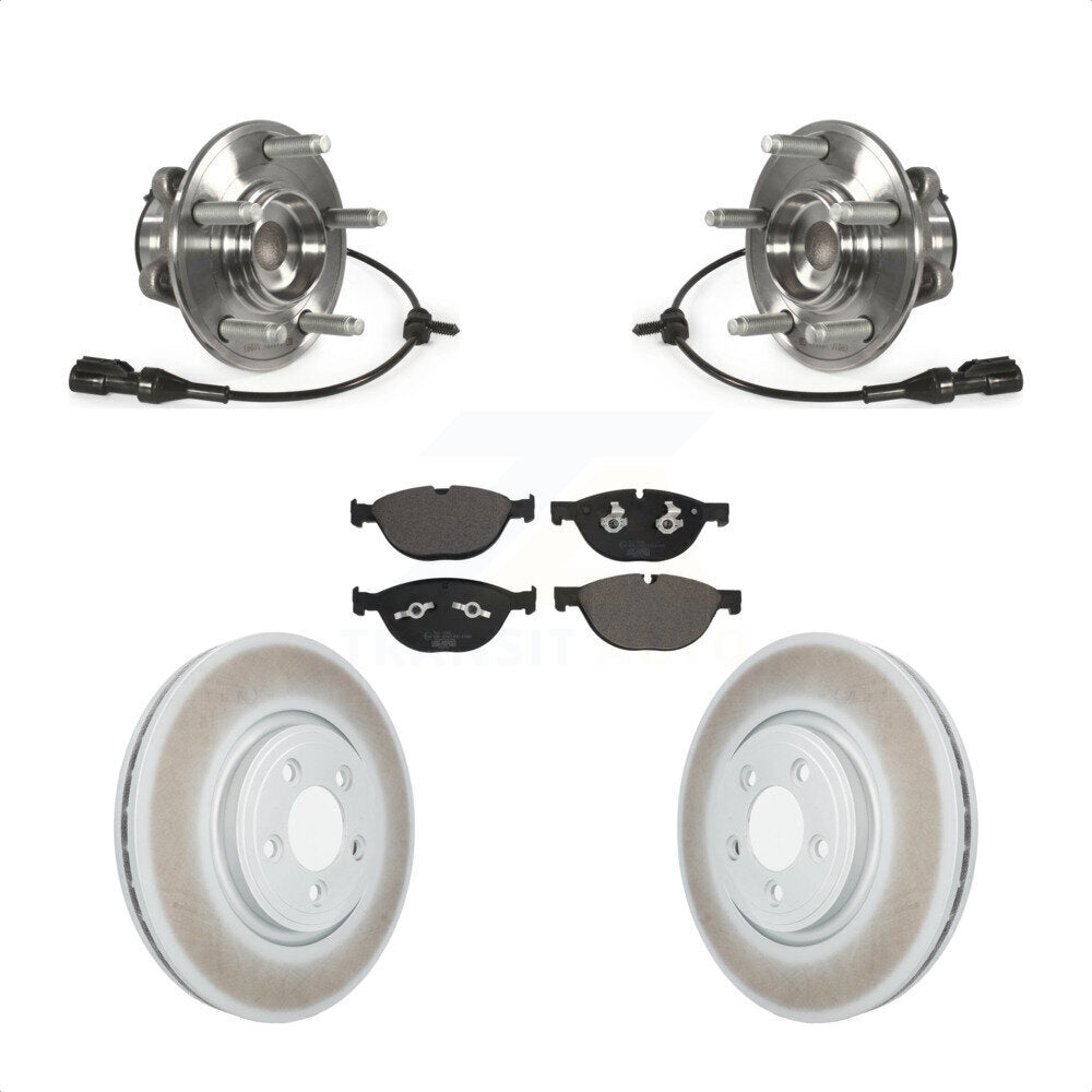 Transit Auto KBB-128014 Wheel Bearing and Hub Assembly for 2010 Jaguar XF - Front product image