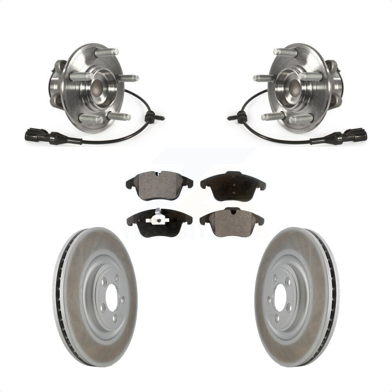 Transit Auto KBB-128015 Wheel Bearing and Hub Assembly for 2010 Jaguar XF - Front product image
