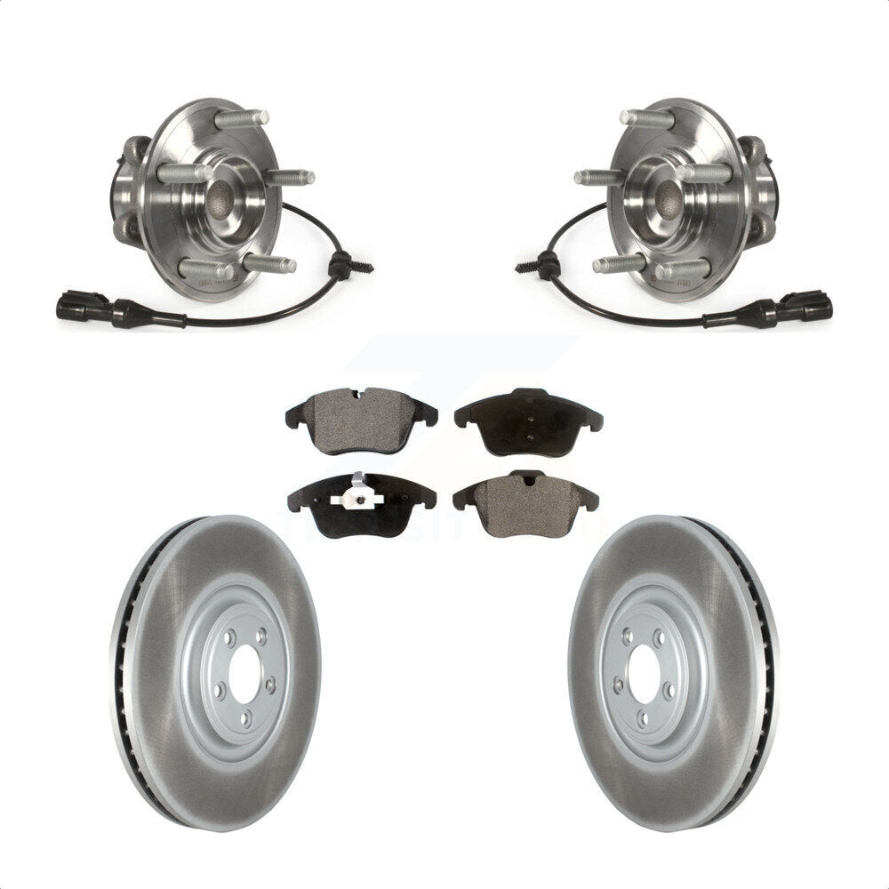 Transit Auto KBB-128016 Wheel Bearing and Hub Assembly for 2010 Jaguar XF - Front product image
