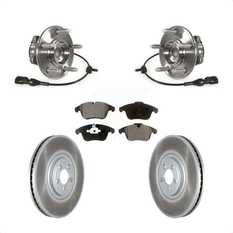 Transit Auto KBB-128016 Wheel Bearing and Hub Assembly for 2010 Jaguar XF - Front product image