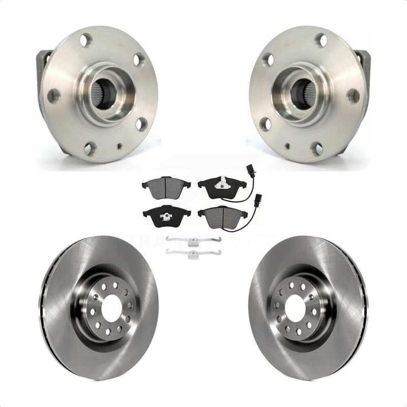 Transit Auto KBB-128021 Wheel Bearing and Hub Assembly for 2008 Volkswagen R32 - Front product image
