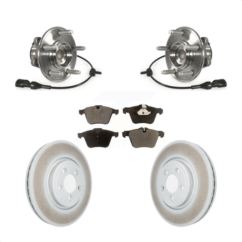 Transit Auto KBB-128024 Wheel Bearing and Hub Assembly for 2010 Jaguar XF - Front product image