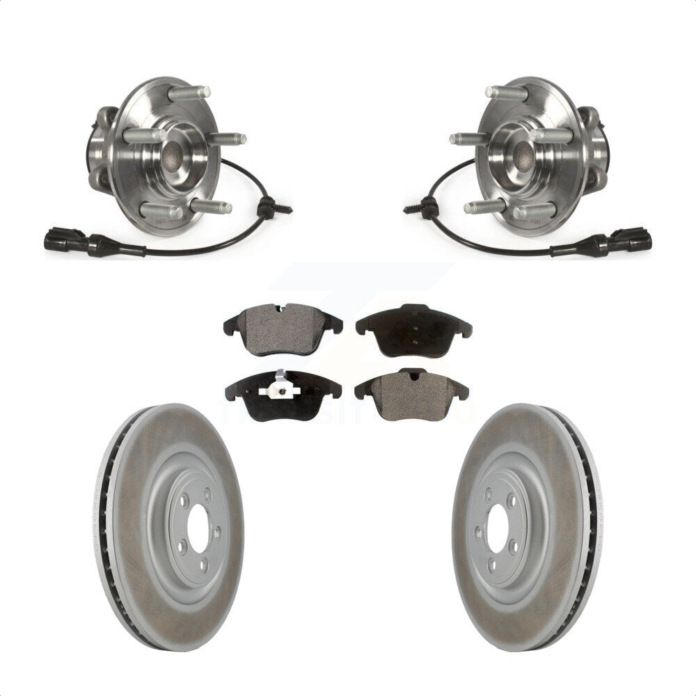 Transit Auto KBB-128025 Wheel Bearing and Hub Assembly for 2010 Jaguar XF - Front product image