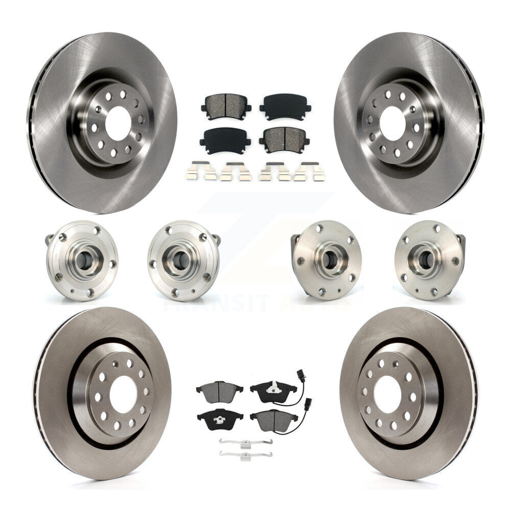 Transit Auto KBB-128029 Wheel Bearing and Hub Assembly for 2008 Volkswagen R32 - Front and Rear product image