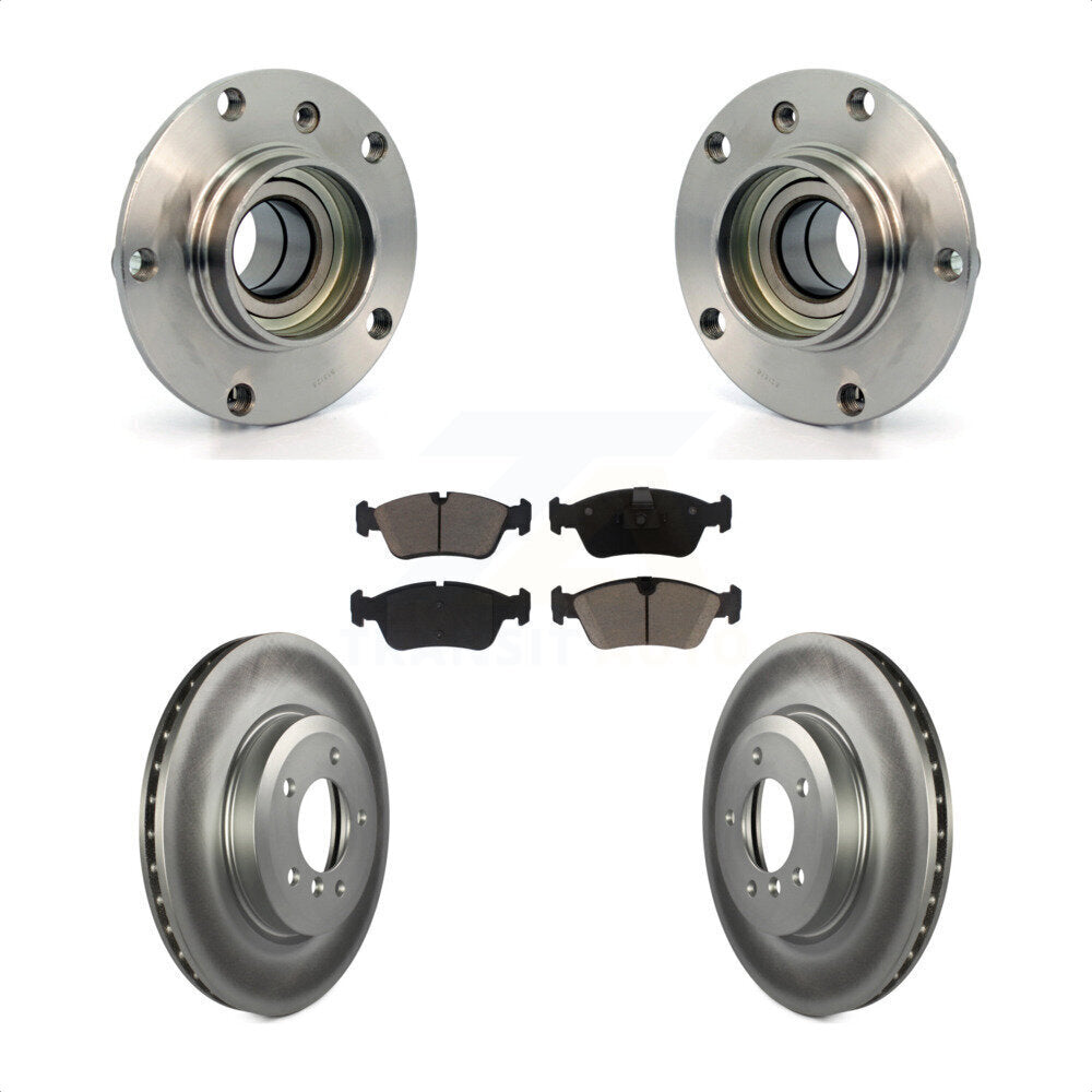 Transit Auto KBB-128050 Wheel Bearing and Hub Assembly for 2001-2005 BMW 320i - Front product image