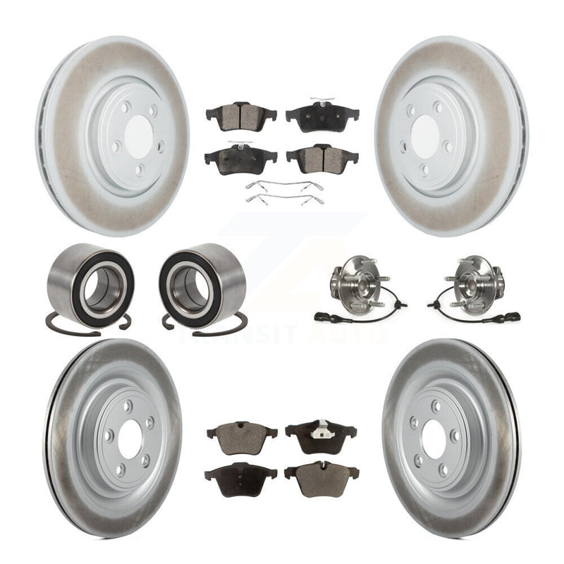 Transit Auto KBB-128056 Wheel Bearing and Hub Assembly for 2010 Jaguar XF - Front and Rear product image