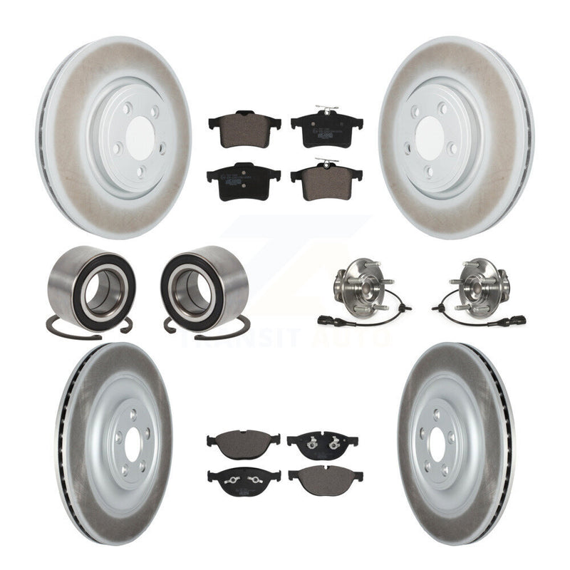Transit Auto KBB-128057 Wheel Bearing and Hub Assembly for 2010 Jaguar XF - Front and Rear product image