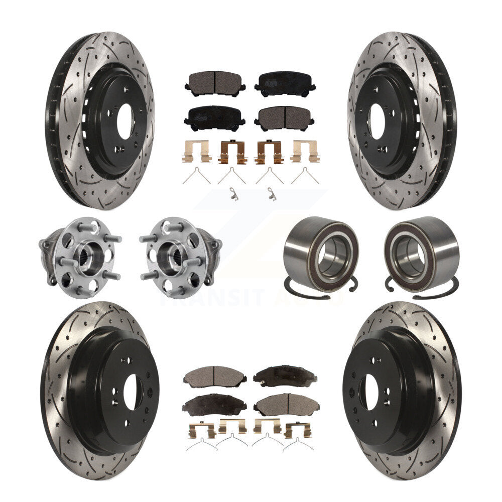 Transit Auto KBB-128237 Wheel Bearing for 2014-2016 Acura MDX - Front and Rear product image