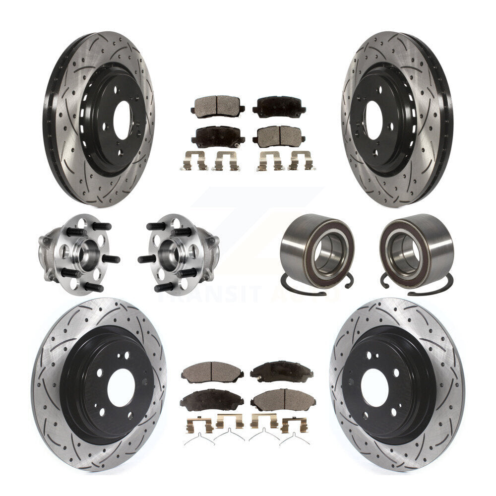 Transit Auto KBB-128239 Wheel Bearing for 2017-2020 Acura MDX - Front and Rear product image