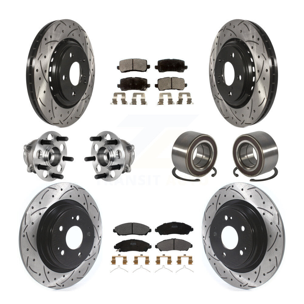 Transit Auto KBB-128243 Wheel Bearing for 2017-2020 Acura MDX - Front and Rear product image