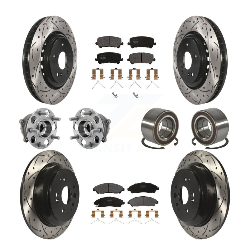 Transit Auto KBB-128244 Wheel Bearing for 2014-2016 Acura MDX - Front and Rear product image